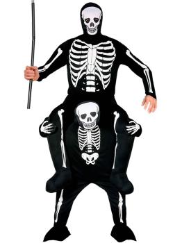 Disfraz de Esqueleto sobre Skeleton Adulto L