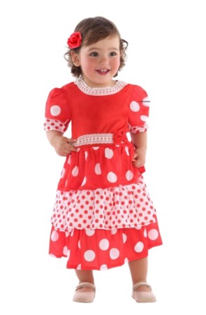 Disfraz de Flamenca para bebé