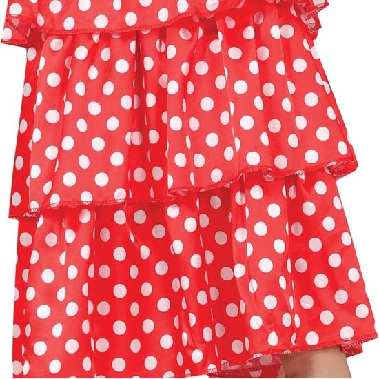 Disfraz de flamenca roja mujer