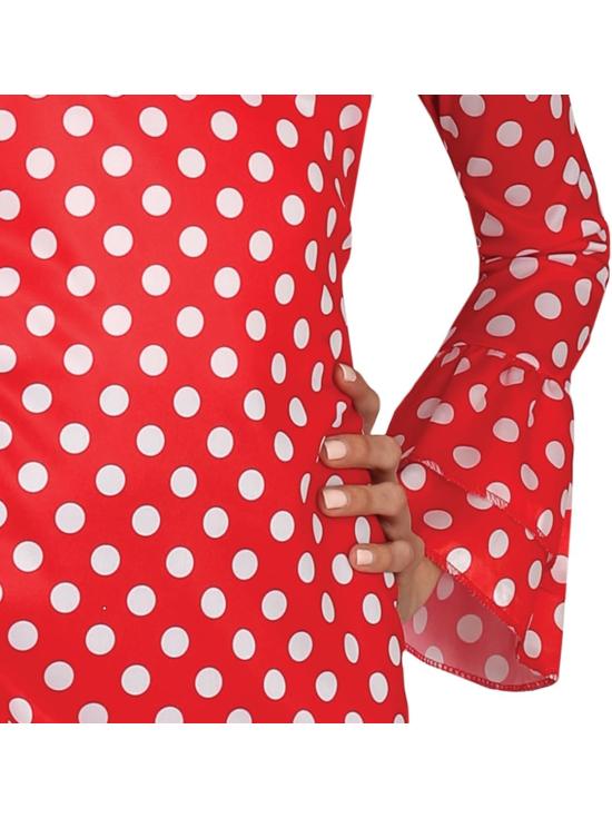 Disfraz de flamenca roja mujer