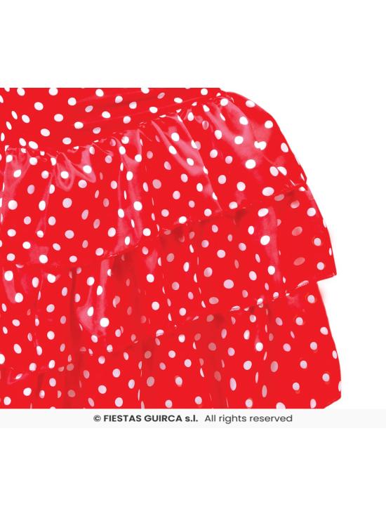 Disfraz de Sevillana Rojo para Mujer – Traje Flamenca Feria de Abril