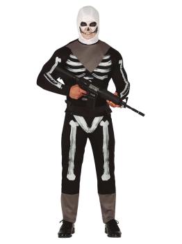 Disfraz de Fortnite Skull Trooper para adulto
