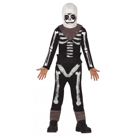 Disfraz de Fortnite Skull Trooper para niño