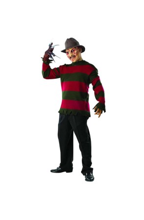 Disfraz de Freddy Krueger deluxe para hombre. Uk