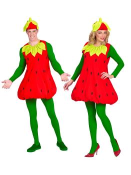 Disfraz de Fresa para adultos unisex
