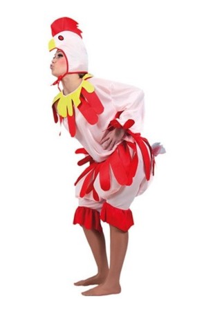 Disfraz de Gallina Rosa para adulta