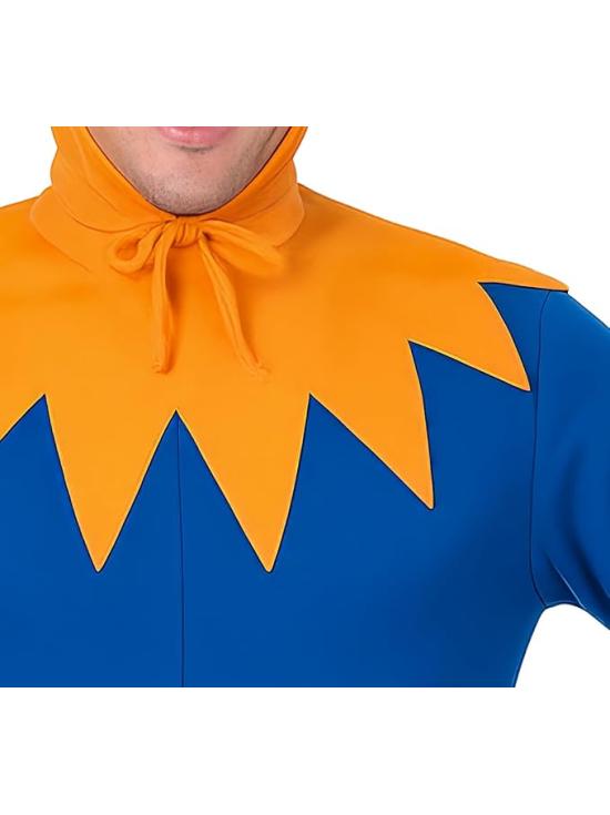 Disfraz de Gallo Azul para Hombre adulto – Capucha, Cinturón y Mono