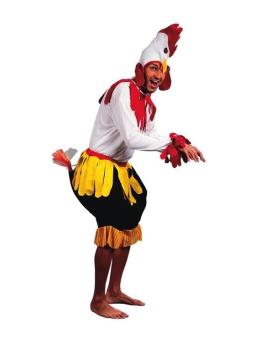 Disfraz de Gallo de Corral para adulto