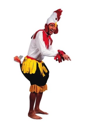 Disfraz de Gallo de Corral para adulto