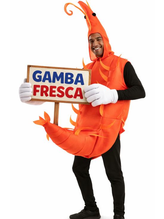 Disfraz de Gamba para Hombre – Disfraz Gracioso Original Carnaval