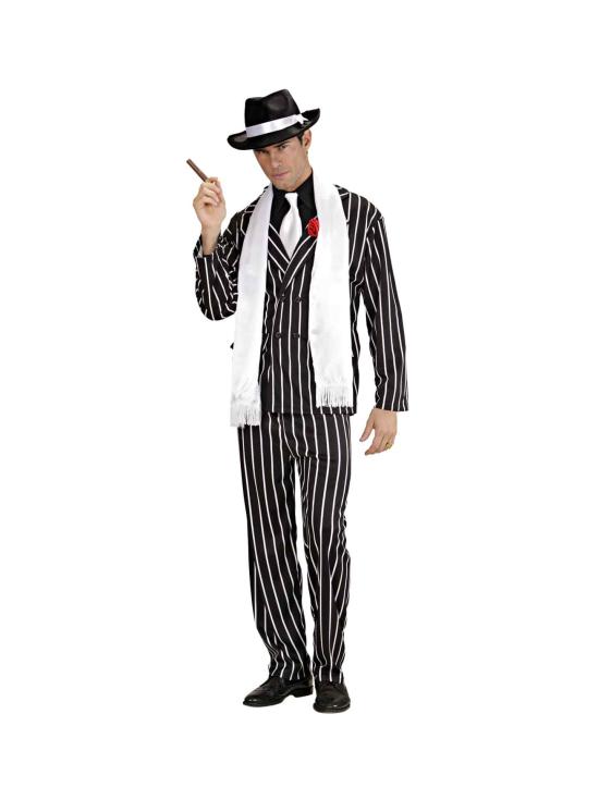 Disfraz de Ganster años 20 talla adulto