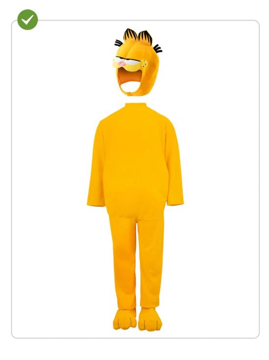 Disfraz de Garfield para adulto