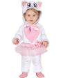 Disfraz de Gatito Rosa - Mono Rosa con Capucha Gato y Tutu para Bebé **