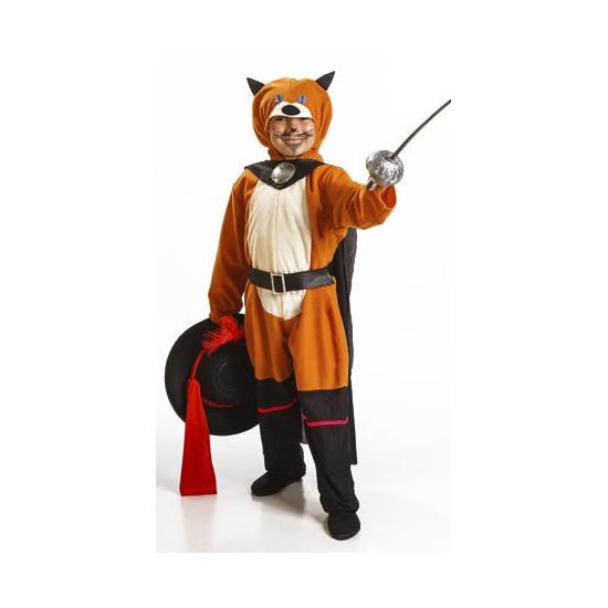 Disfraz infantil de Gato con Botas.