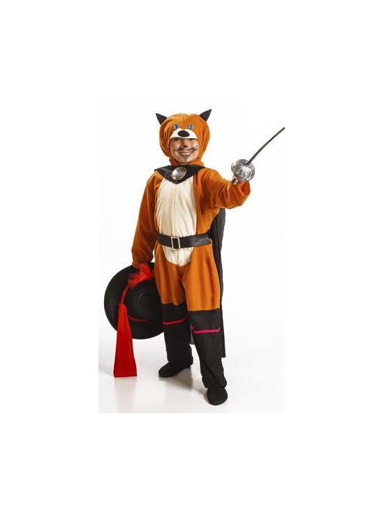 Disfraz infantil de Gato con Botas.