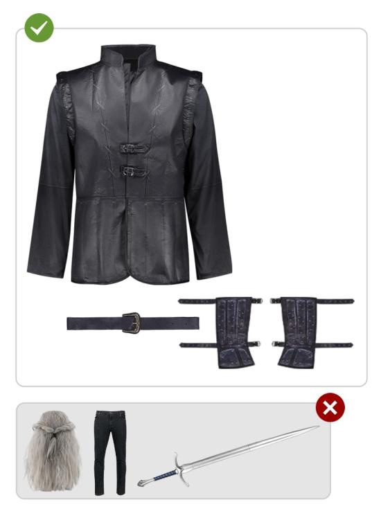 Disfraz de Geralt para hombre - The Witcher