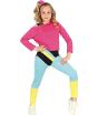 Disfraz de Gimnasta Años 90 Niña **