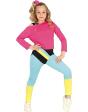 Disfraz de Gimnasta Años 90 Niña **