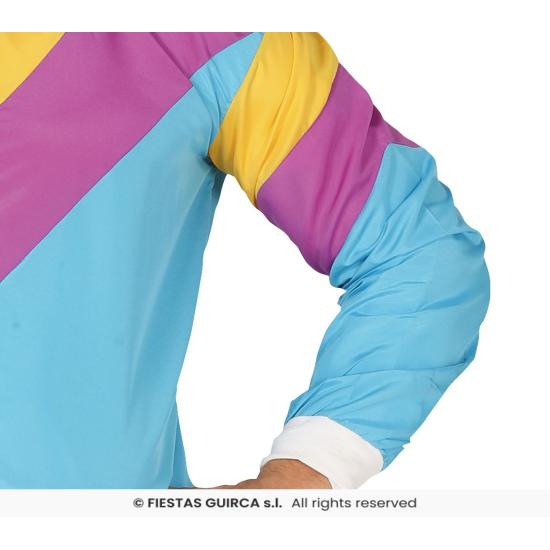 Disfraz de gimnasta de los 80 para hombre