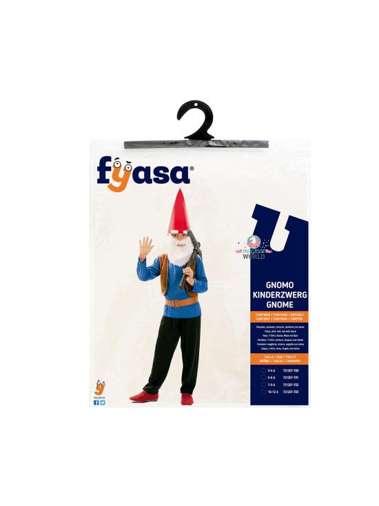 Disfraz de Gnomo Infantil David el Gnomo