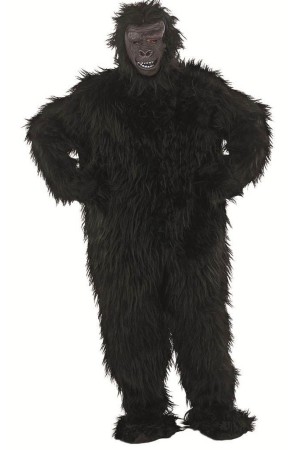 Disfraz de Gorila Negro Deluxe para hombre