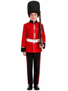 Disfraz de Guardia Inglesa para Niño, un clásico uniforme británico