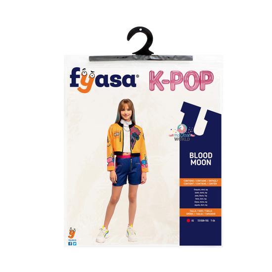 Disfraz Guerrera K-Pop Blood Moon