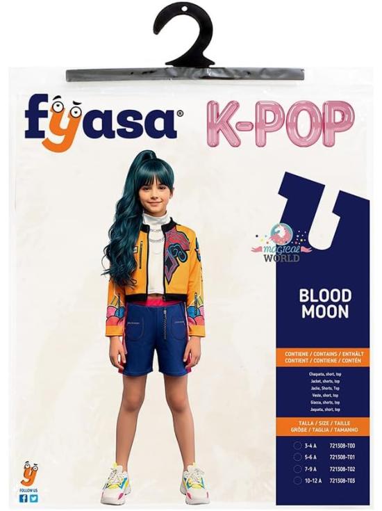 Disfraz Guerrera K-Pop Rumi Huntrix