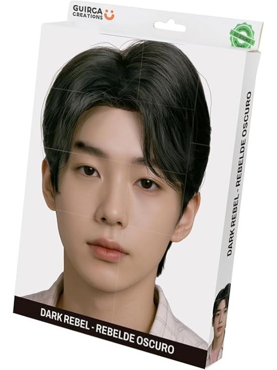 Disfraz de Guerrera K-Pop Peluca Jinu