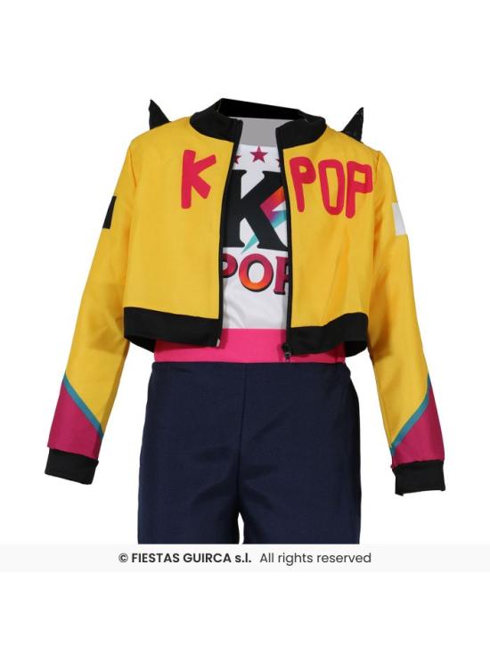 Disfraz de Guerrera K-Pop Rumi para Mujer