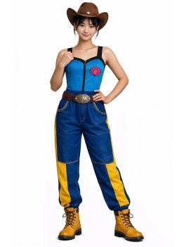 Disfraz de Guerrera K-Pop Zoey para Mujer