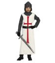Disfraz de Guerrero Medieval Templario para Niño