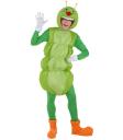 Disfraz de Gusano Verde para Adulto