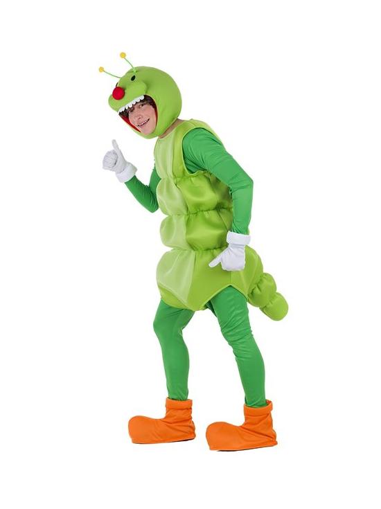 Disfraz de Gusano Verde para Adulto