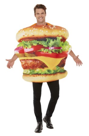 Disfraz de Hamburguesa para Adulto