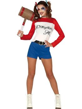 Disfraz de Harley Quinn para mujer