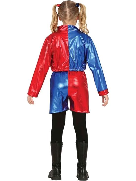 Disfraz de Harley Quinn para niña – Chaqueta, Pantalón y Camiseta
