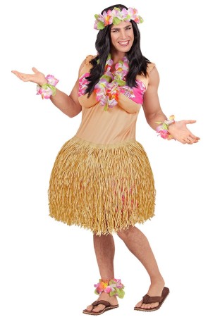 Disfraz de Hawaiana para Hombre