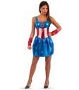 Disfraz de Heroína Americana para Mujer