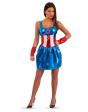 Disfraz de Heroína Americana para Mujer