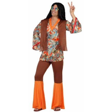 Disfraz de Hippie Colgado para adulto
