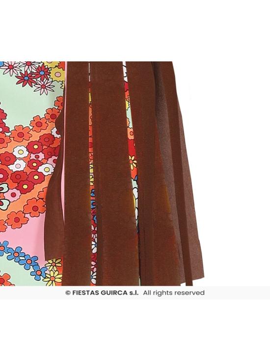 Disfraz de Hippie con Vestido Largo para Mujer **