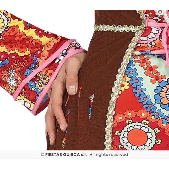 Disfraz de Hippie con Vestido Largo para Mujer **