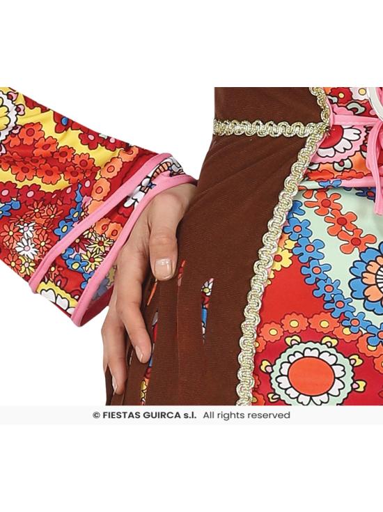 Disfraz de Hippie con Vestido Largo para Mujer **
