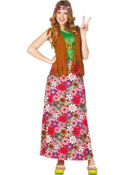 Disfraz de Hippie happy para mujer