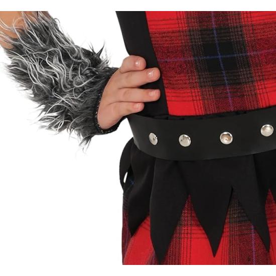 Disfraz de Hombre Lobo Infantil para Niña