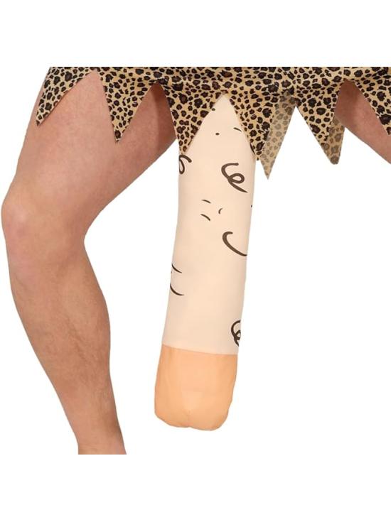 Disfraz de Hommo Erectus Adulto – Vestido, Cinturón y Accesorio Divertido