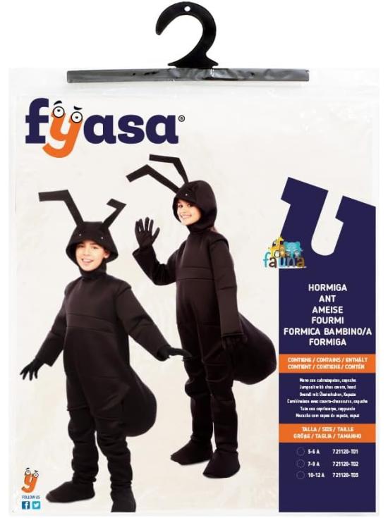 Disfraz de hormiga infantil