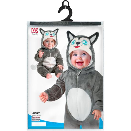 disfraz de husky para bebé