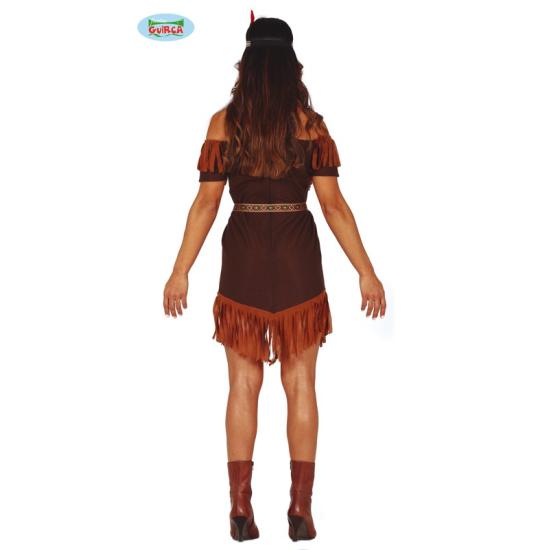 Disfraz de india para chica marrón Disfraz de india para chica marrón